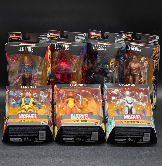 Complete 7 figure Marvel Legends BAF Zabu