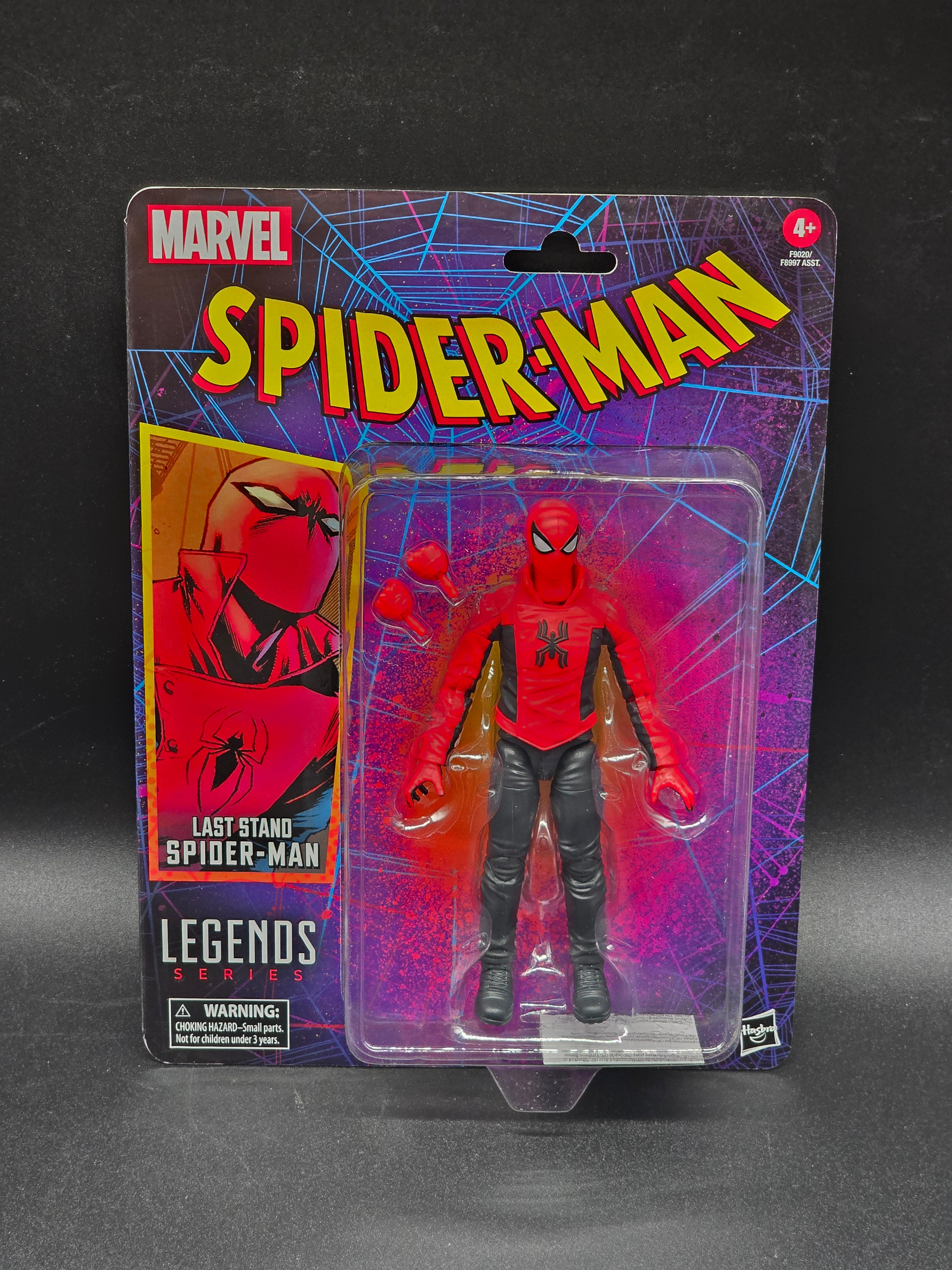 Figura Acción de Last Stand Spiderman de Marvel +3 años rojo Figura Acción de Last Stand Spiderman de Marvel +3 años rojo