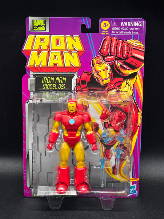 Iron Man (Model 09) Marvel Legends Iron Man Retro