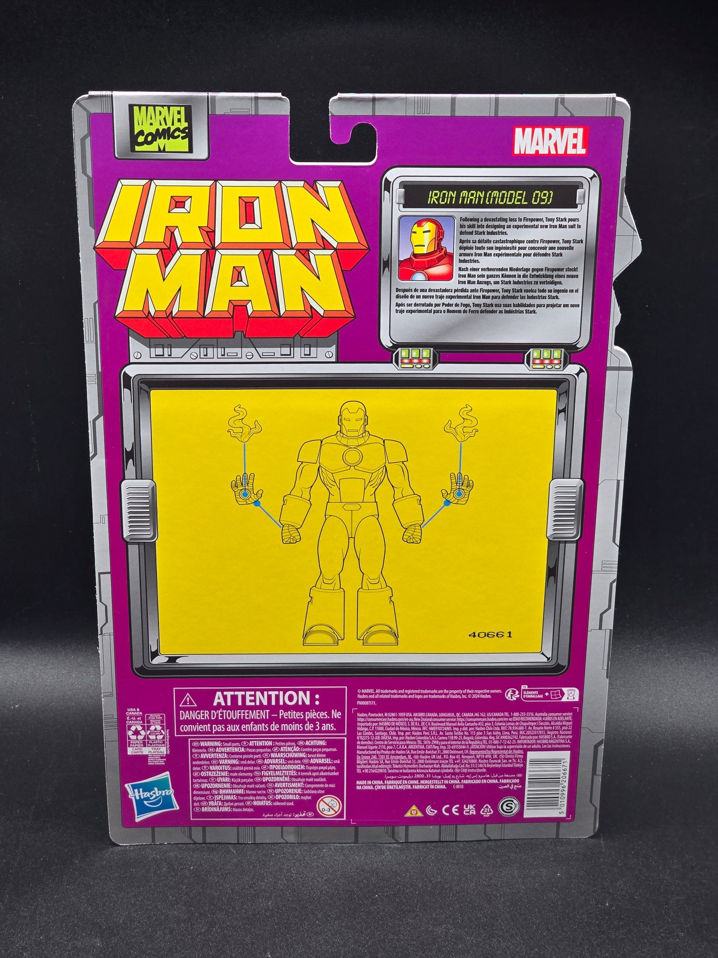 Iron Man (Model 09) Marvel Legends Iron Man Retro