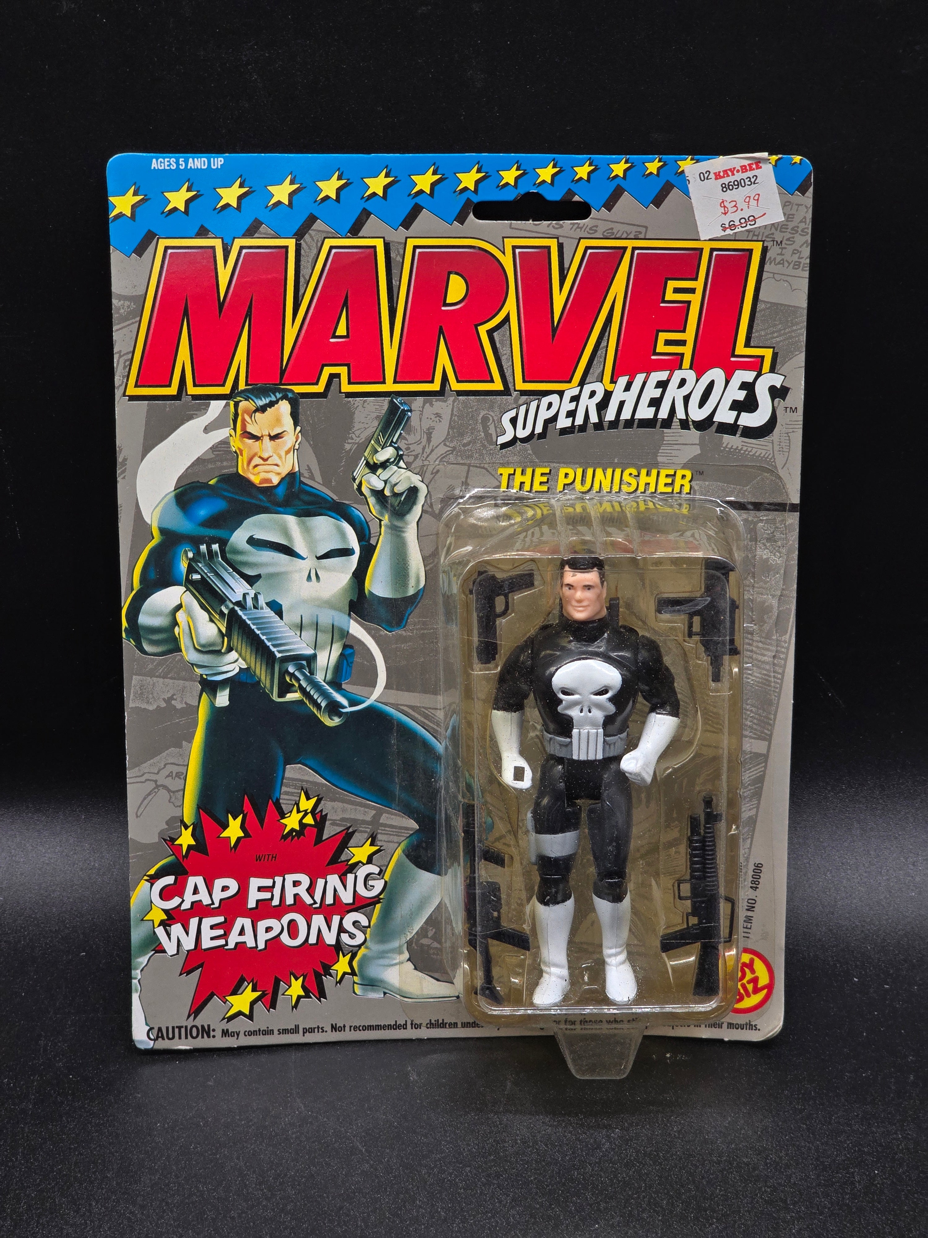 Punisher Marvel Superheroes Toybiz 1993
