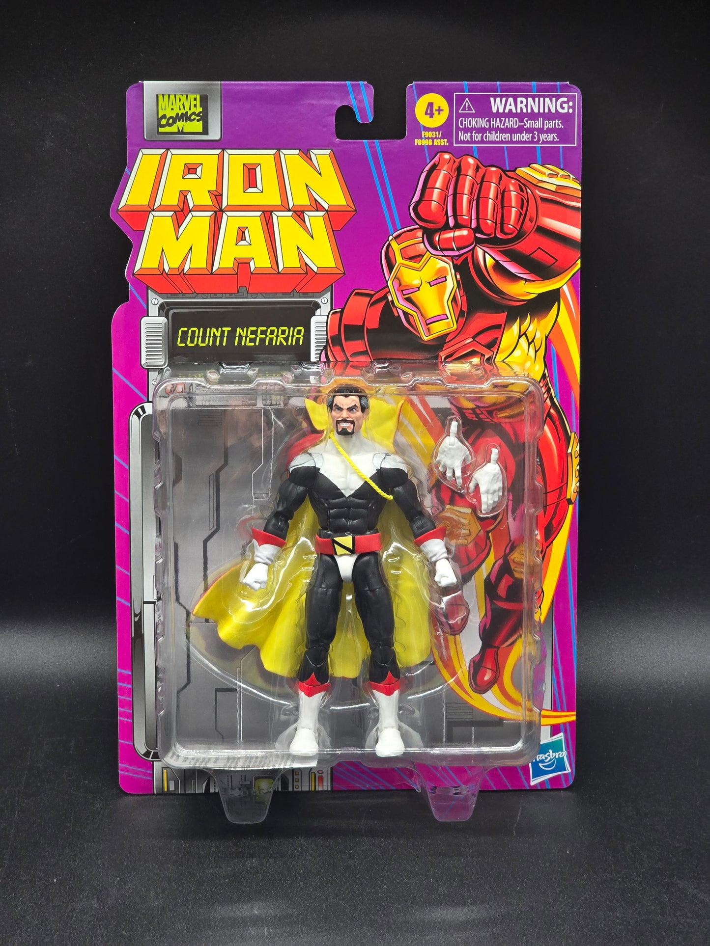 Count Nefaria Marvel Legends Iron Man Retro