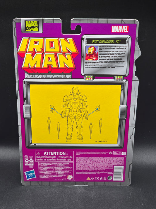 Iron Man (Model 20) Marvel Legends Iron Man Retro