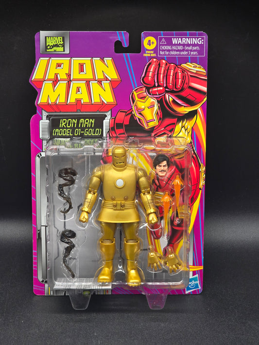 Iron Man (Model 01-Gold) Marvel Legends Iron Man Retro