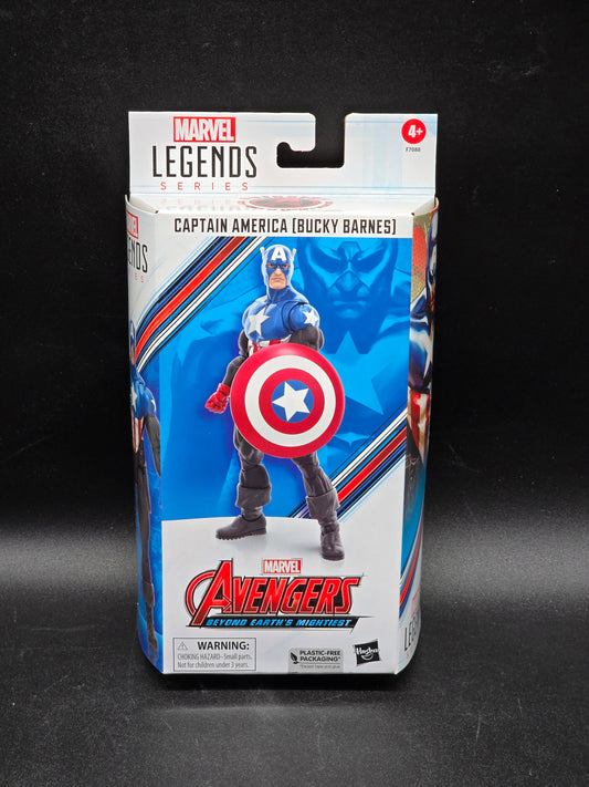 Captain America Bucky Barnes Marvel Legends 2023 Avengers Beyond Earth's Mightiest