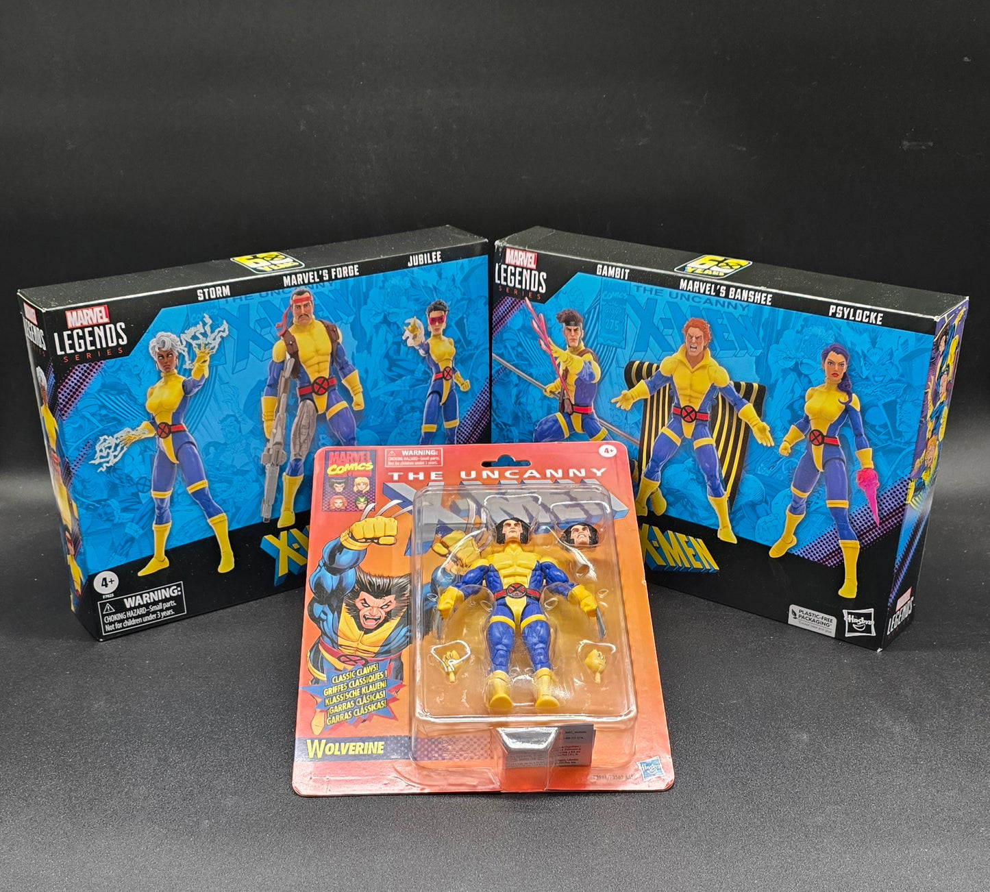 Complete 7 Figure Set Marvel Legends X-Men 60th Anniversary Collection