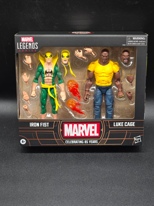 Iron Fist and Luke Cage Marvel Legends 85th Anniversary Collection