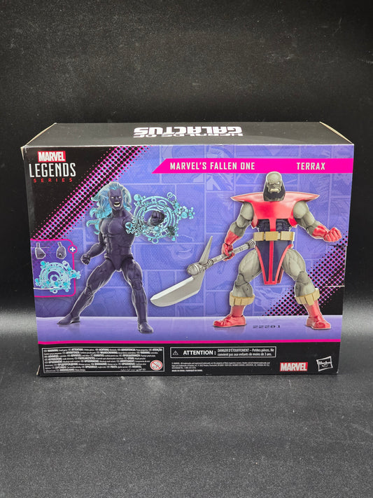 Fallen One and Terrax Marvel Legends 2022 Heralds of Galactus