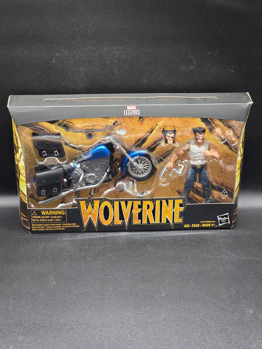 Wolverine with Motorcycle Marvel Legends 2017