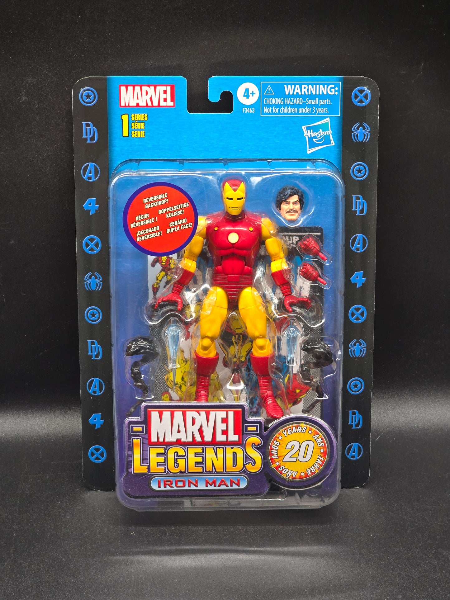 Iron Man Marvel Legends 20th Anniversary Series 1 Retro