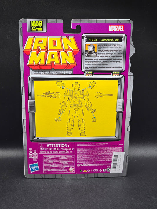 War Machine Marvel Legends 2022 Iron Man Retro