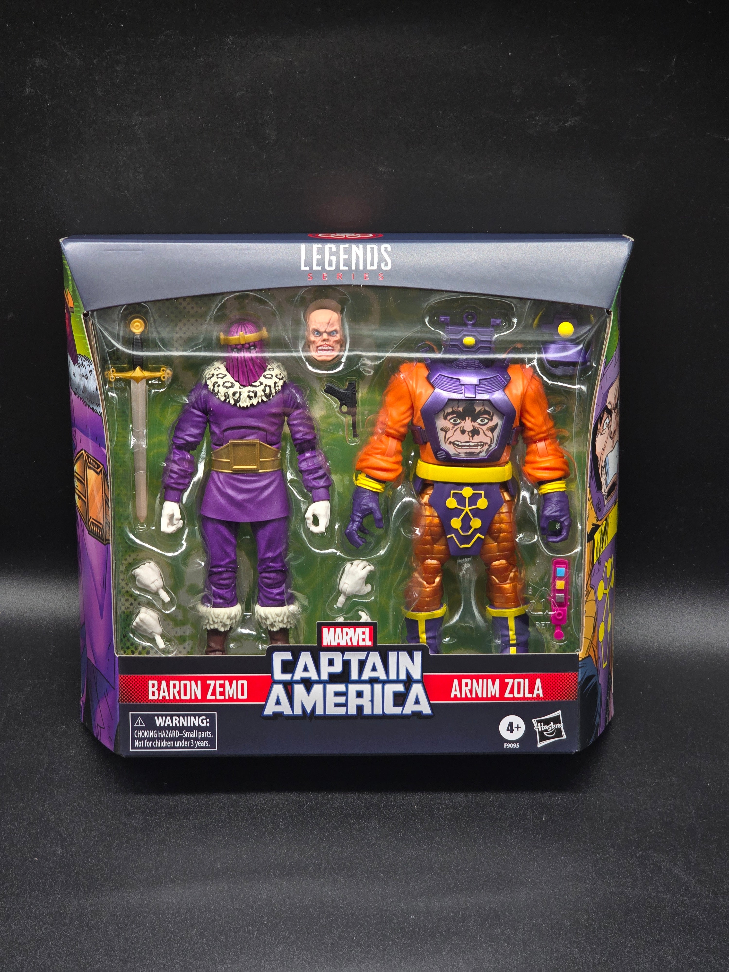 Marvel Legends Arnim Zola Build-A-Figure – Captain America Actionfigur Mit Zubehör (UK Import) Marvel Legends Arnim Zola Build-A-Figure – Captain America Actionfigur Mit Zubehör (UK Import)