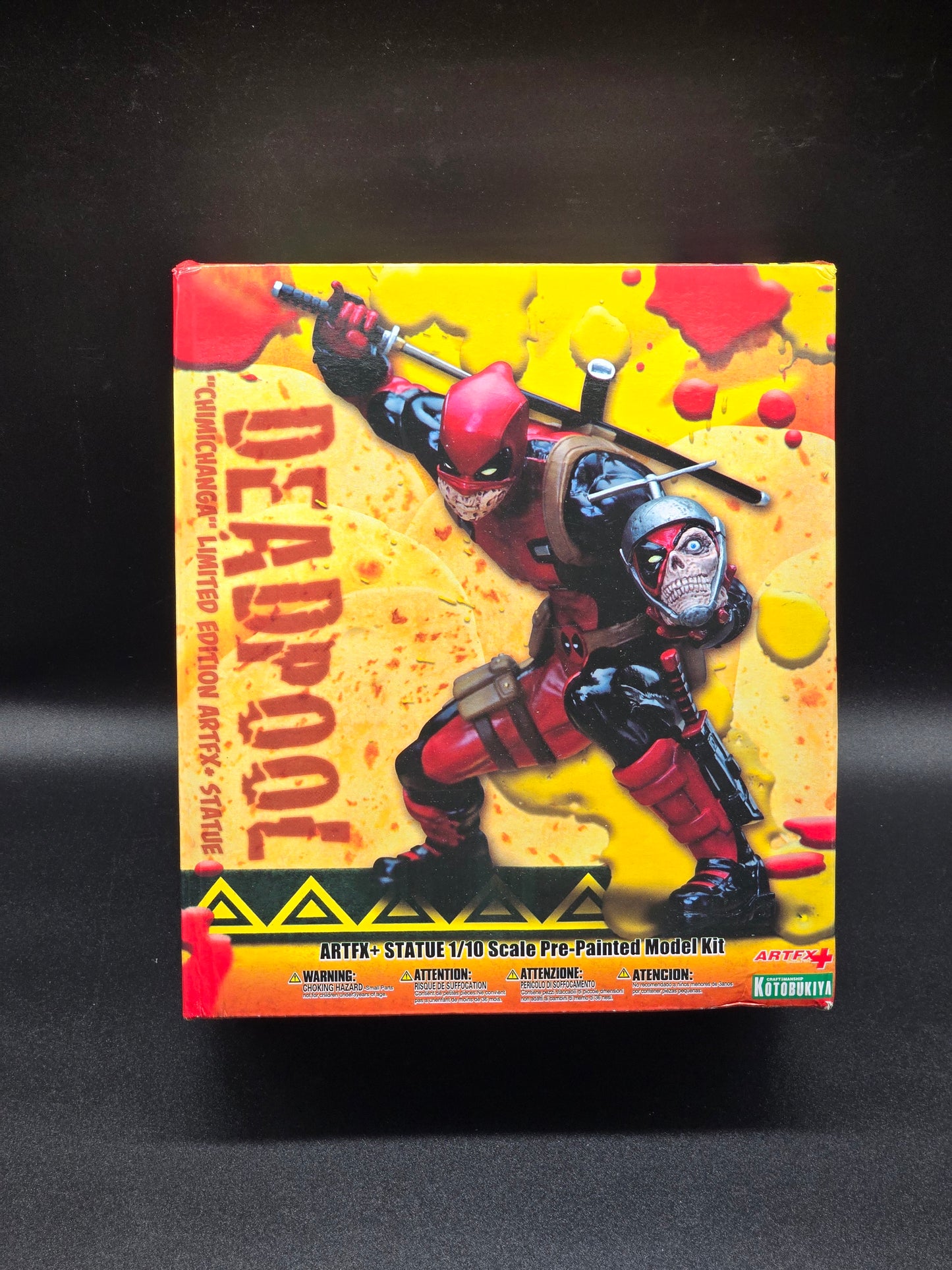 Deadpool Artfx+ Statue Chimichanga Limited Edition