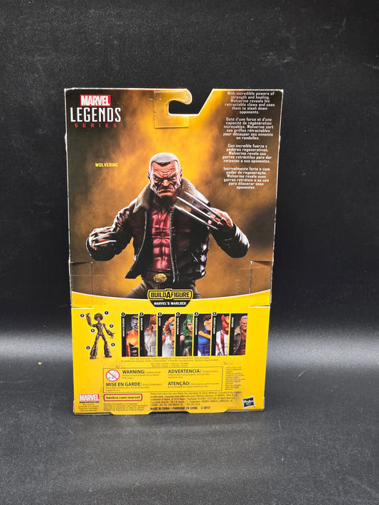 Wolverine Old Man Marvel Legends 2016 BAF Warlock