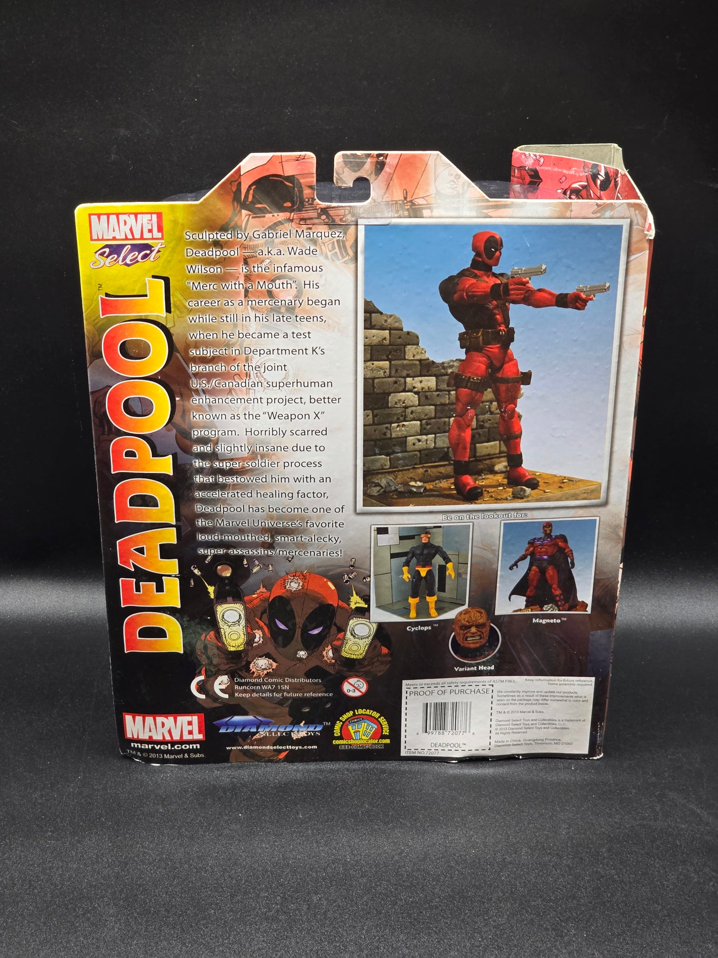 Figurine - Marvel Gallery - Deadpool Unmasked - Diamond Select Figurine - Marvel Gallery - Deadpool Unmasked - Diamond Select