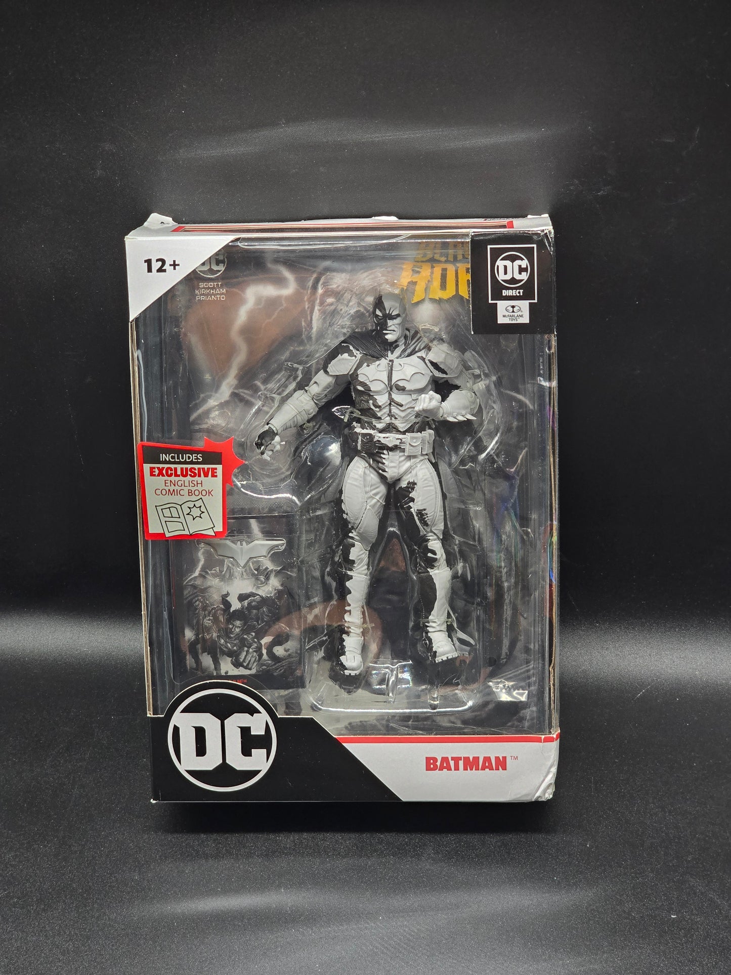 Batman Black and White DC Direct Page Punchers McFarlane