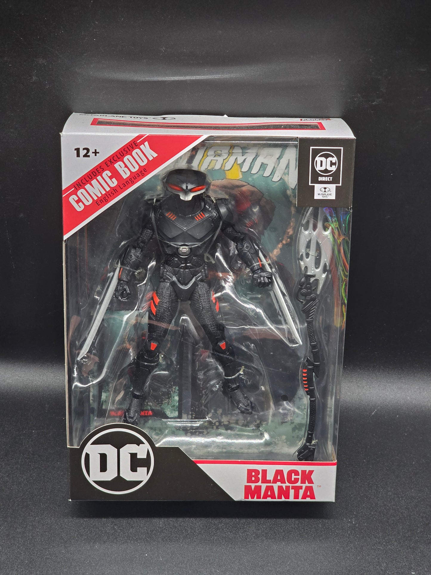 Black Manta DC Direct Page Punchers McFarlane