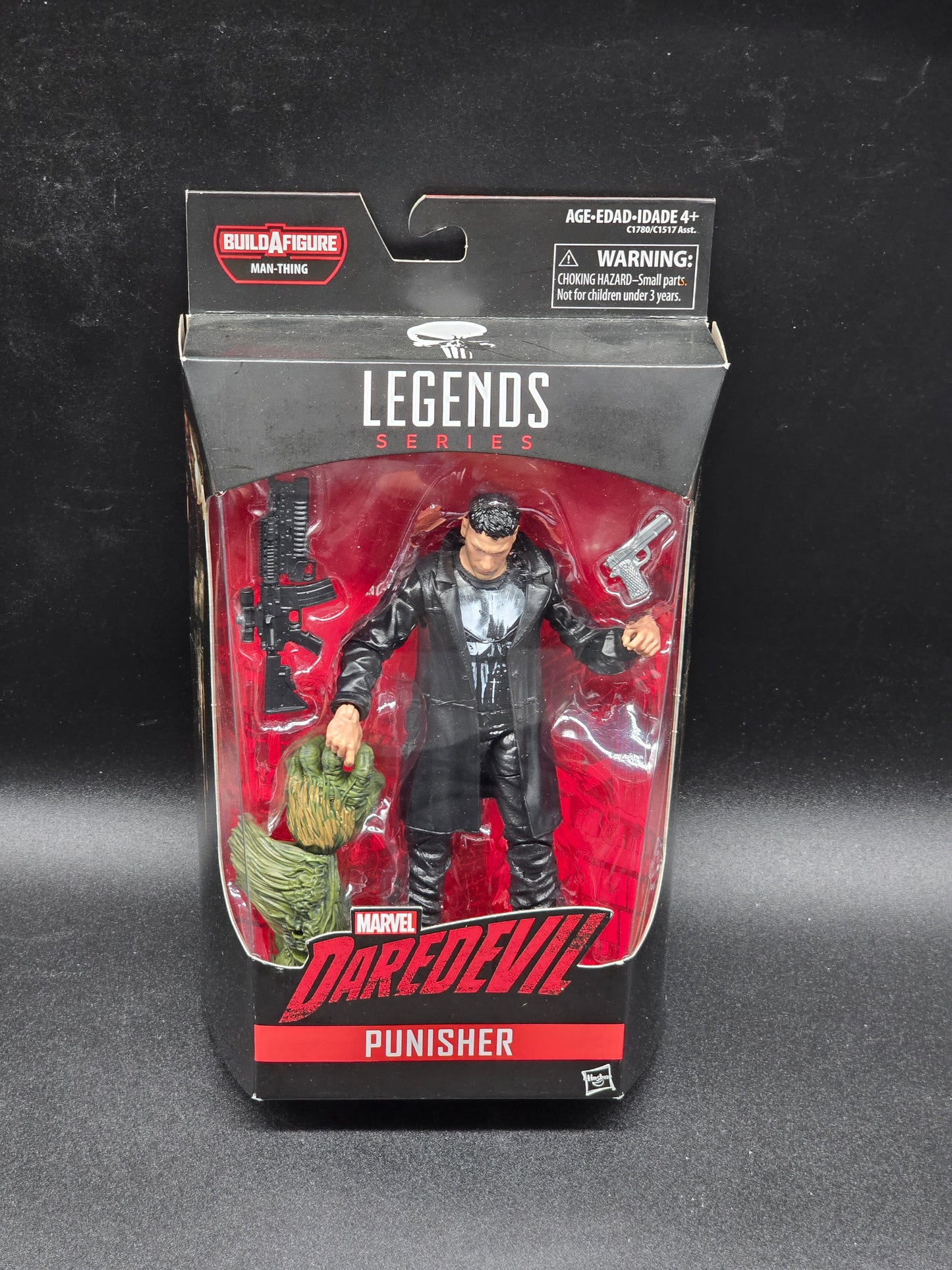 Punisher Marvel Legends 2017 Punisher Netflix BAF Man-Thing