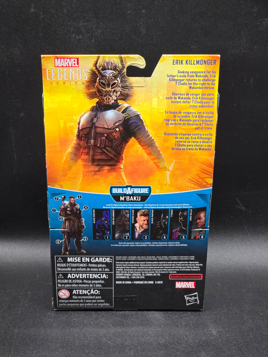 Erik Killmonger Marvel Legends 2018 Black Panther BAF M'Baku