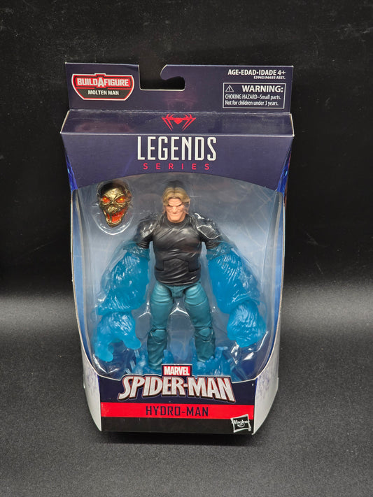 Hydro-Man Marvel Legends 2018 Spider-Man BAF Molten Man