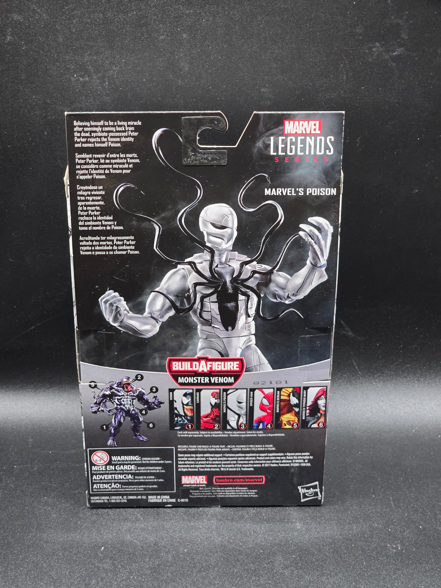 Poison Marvel Legends 2017 Venom BAF Monster Venom