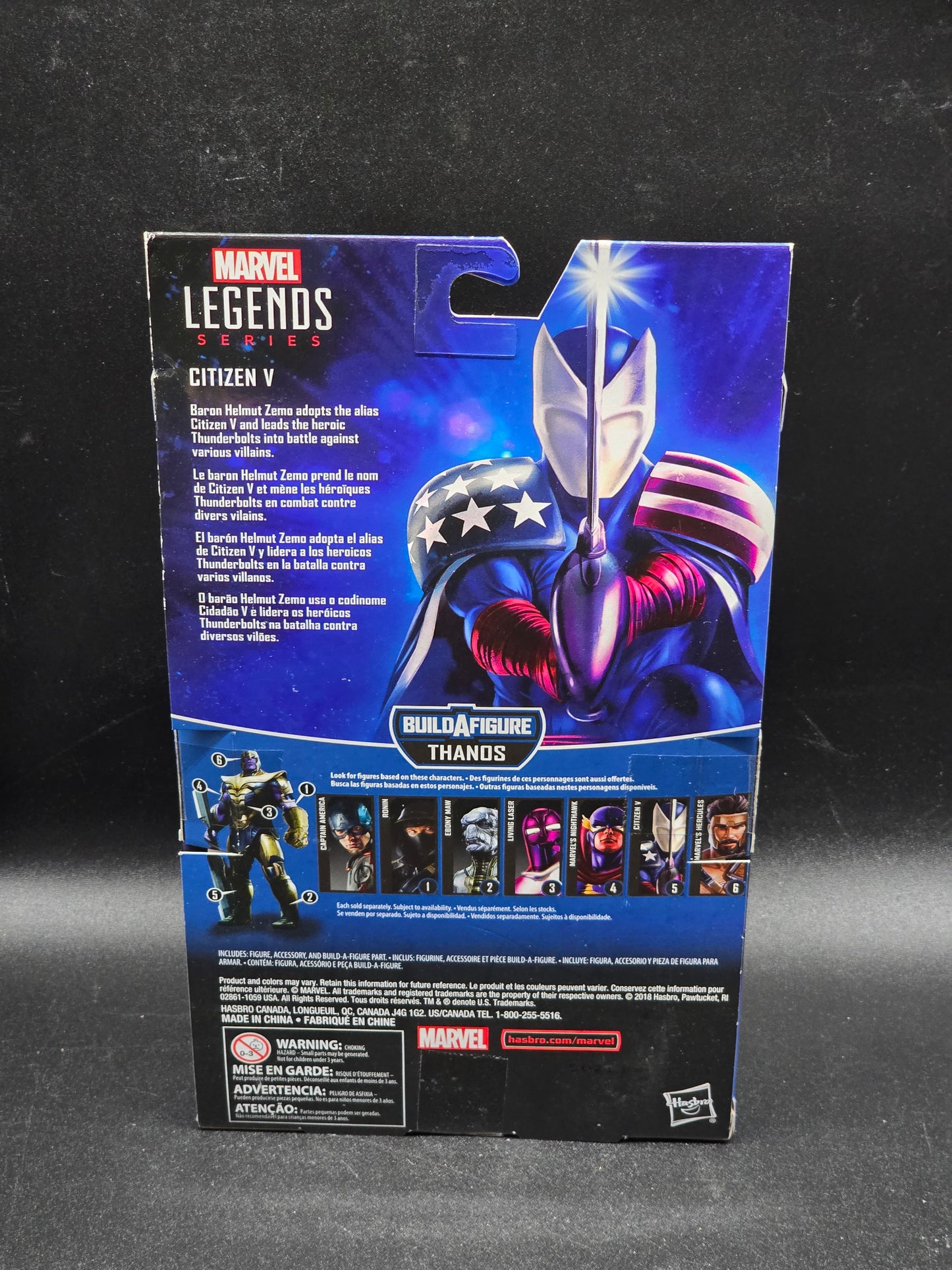 Citizen V Marvel Legends 2018 BAF Thanos