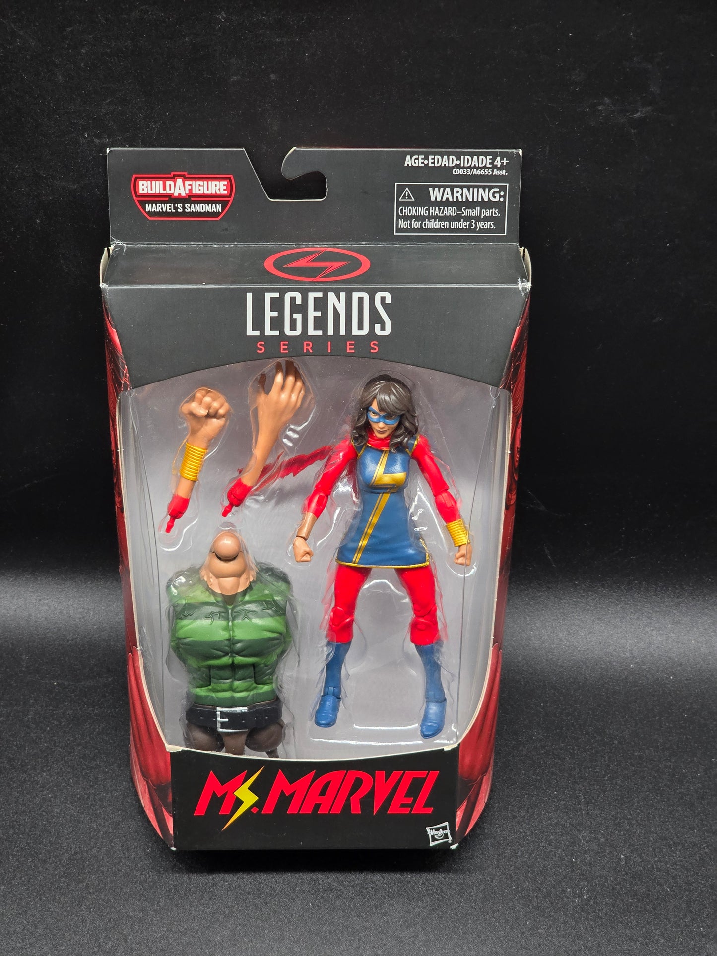 Ms. Marvel, Marvel Legends 2016 BAF Sandman