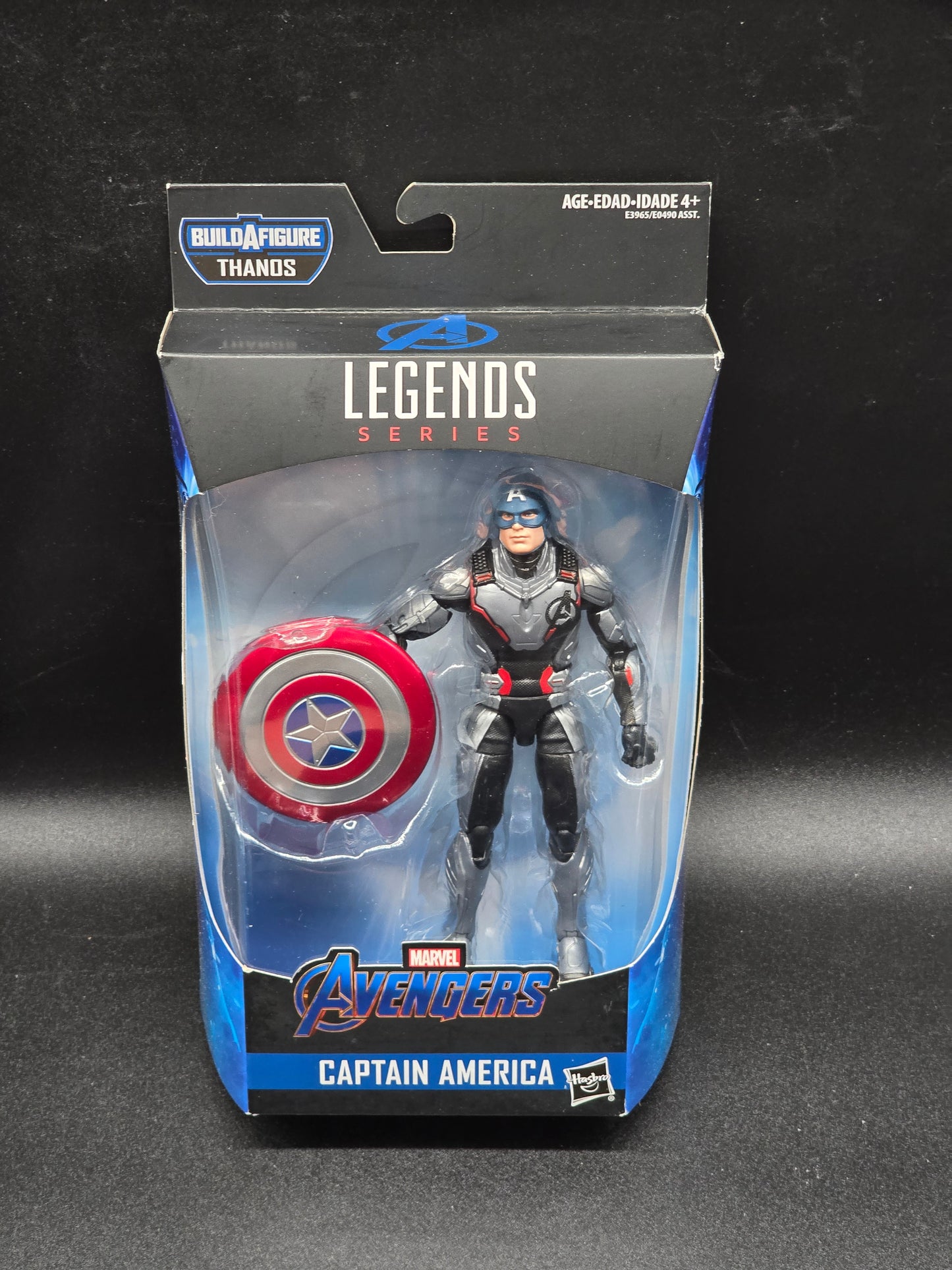 Captain America Marvel Legends 2018 Avengers BAF Thanos