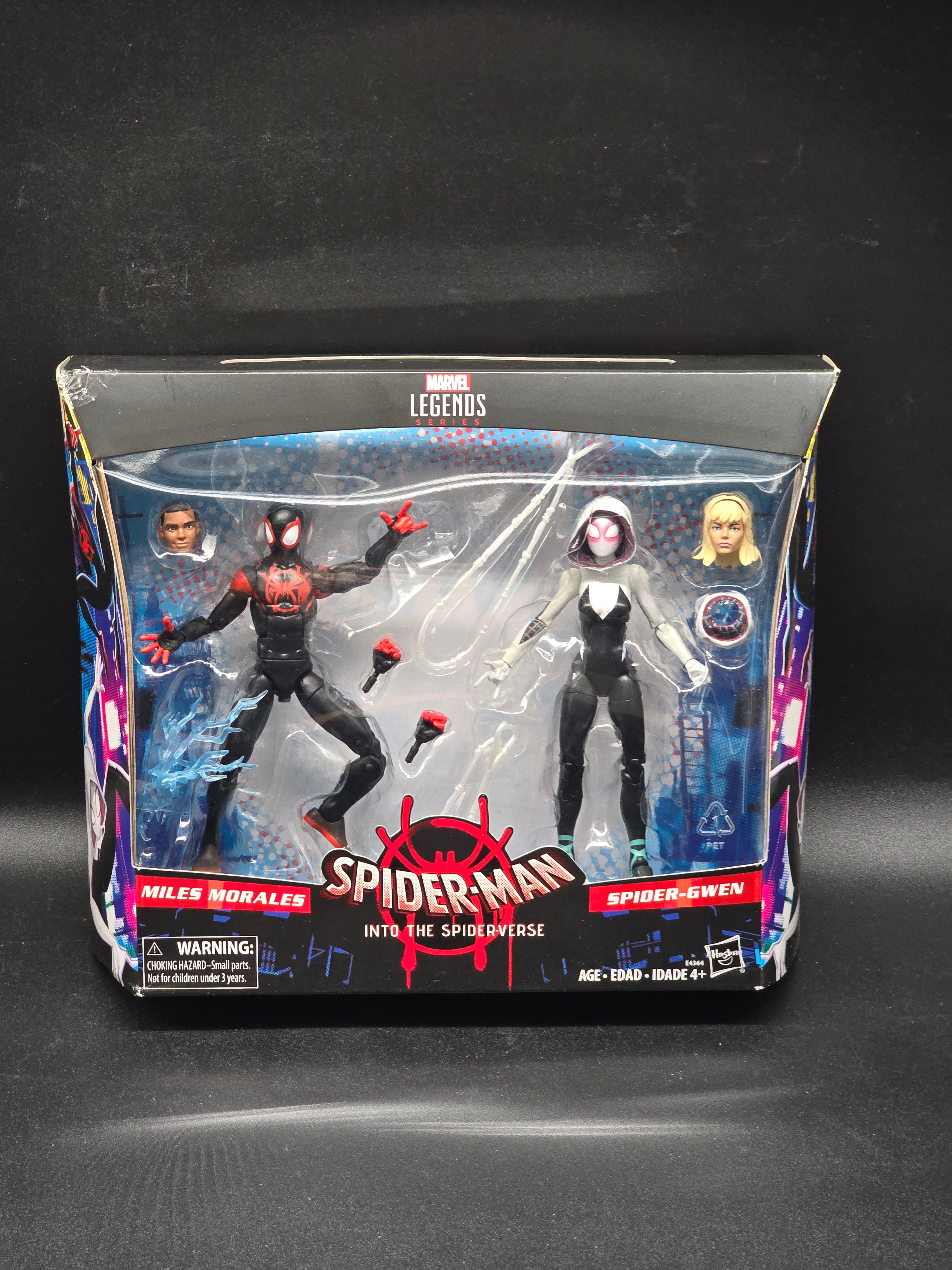 Marvel Legends Miles Morales and outlets Spider-Gwen 2 Pack