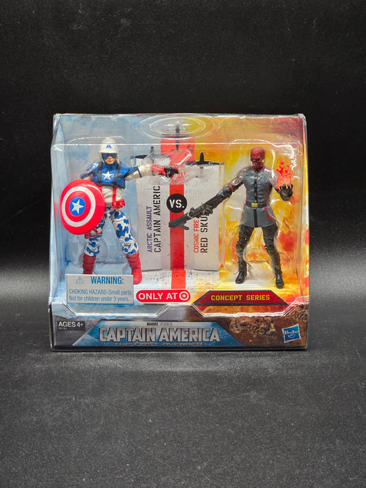 Captain America and Red Skull The First Avenger concept series 3.75 Target exclusive 2011