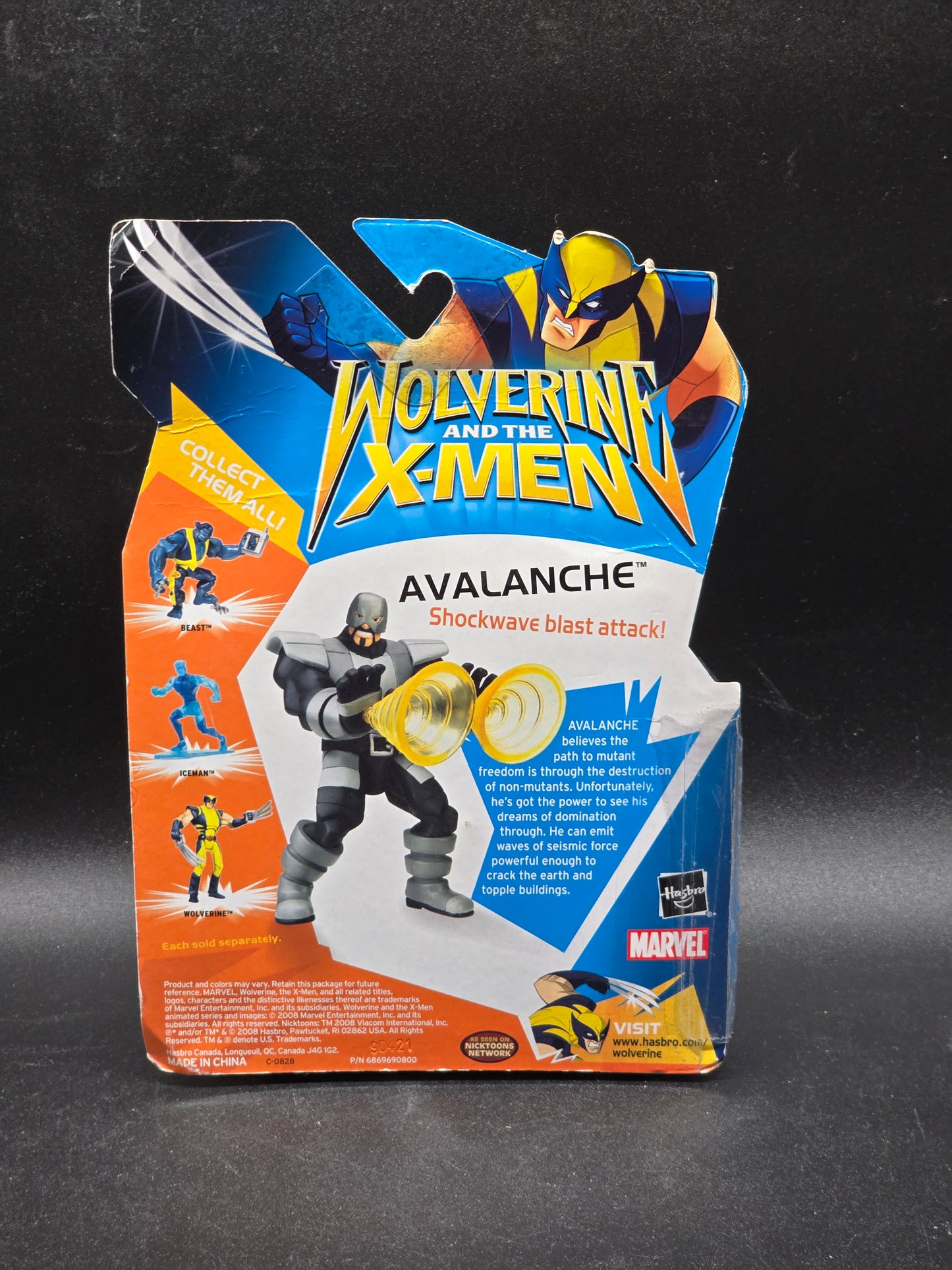 Avalanche Wolverine and the X-Men animated series 2008