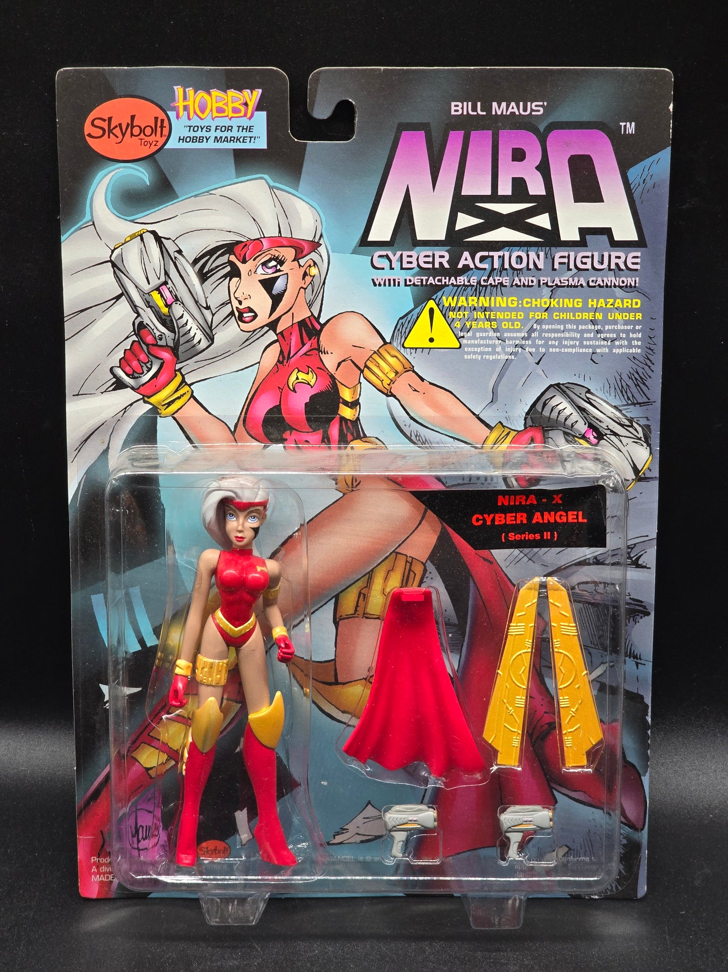 Nira-X Cyber Angel Action Figure Bill Maus