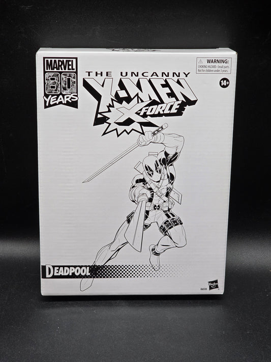 Deadpool Marvel Legends Uncanny X-Force Retro 2018 Marvel 80 Years