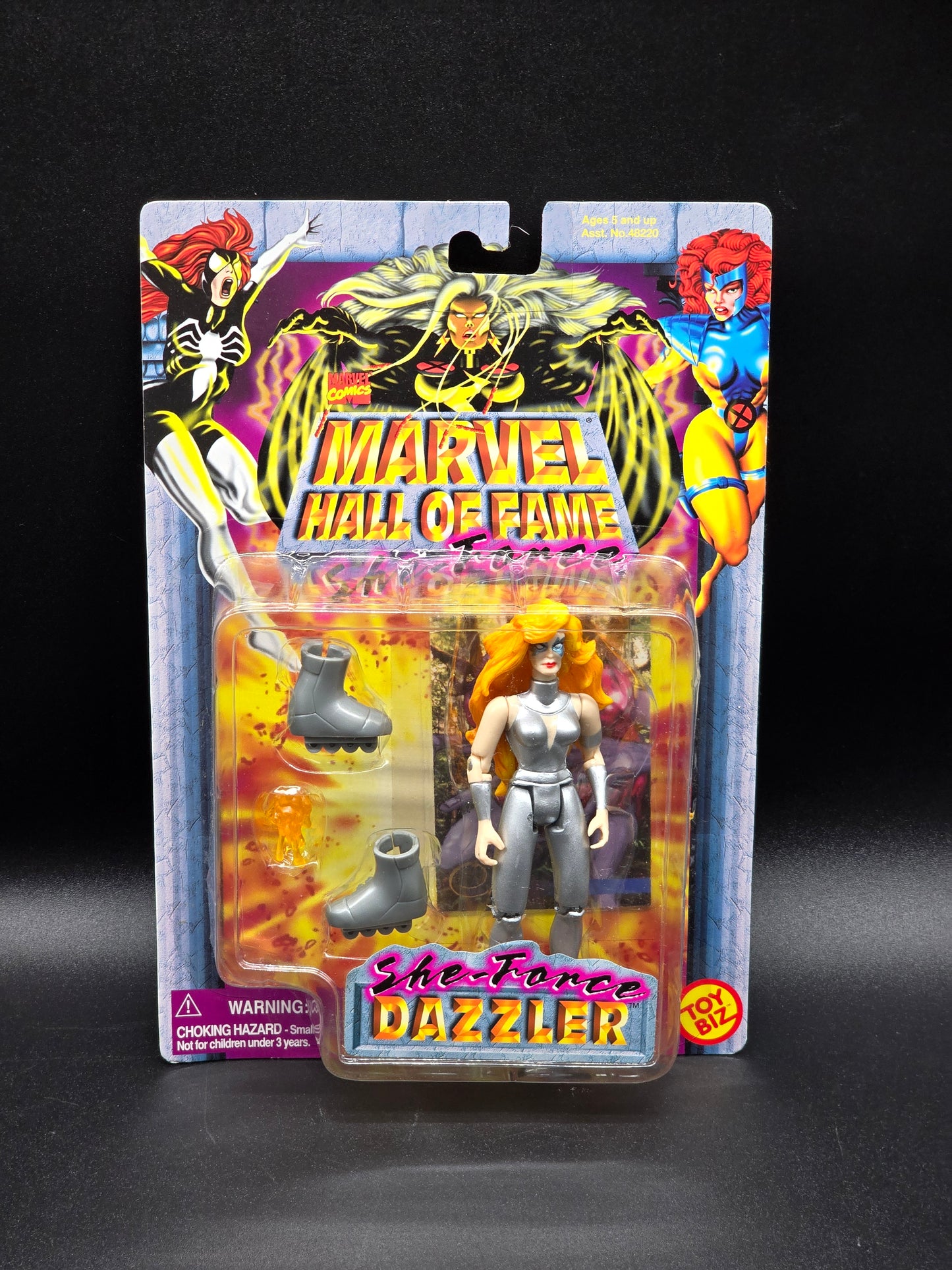 Dazzler Marvel Hall of Fame She Force Toybiz 1997