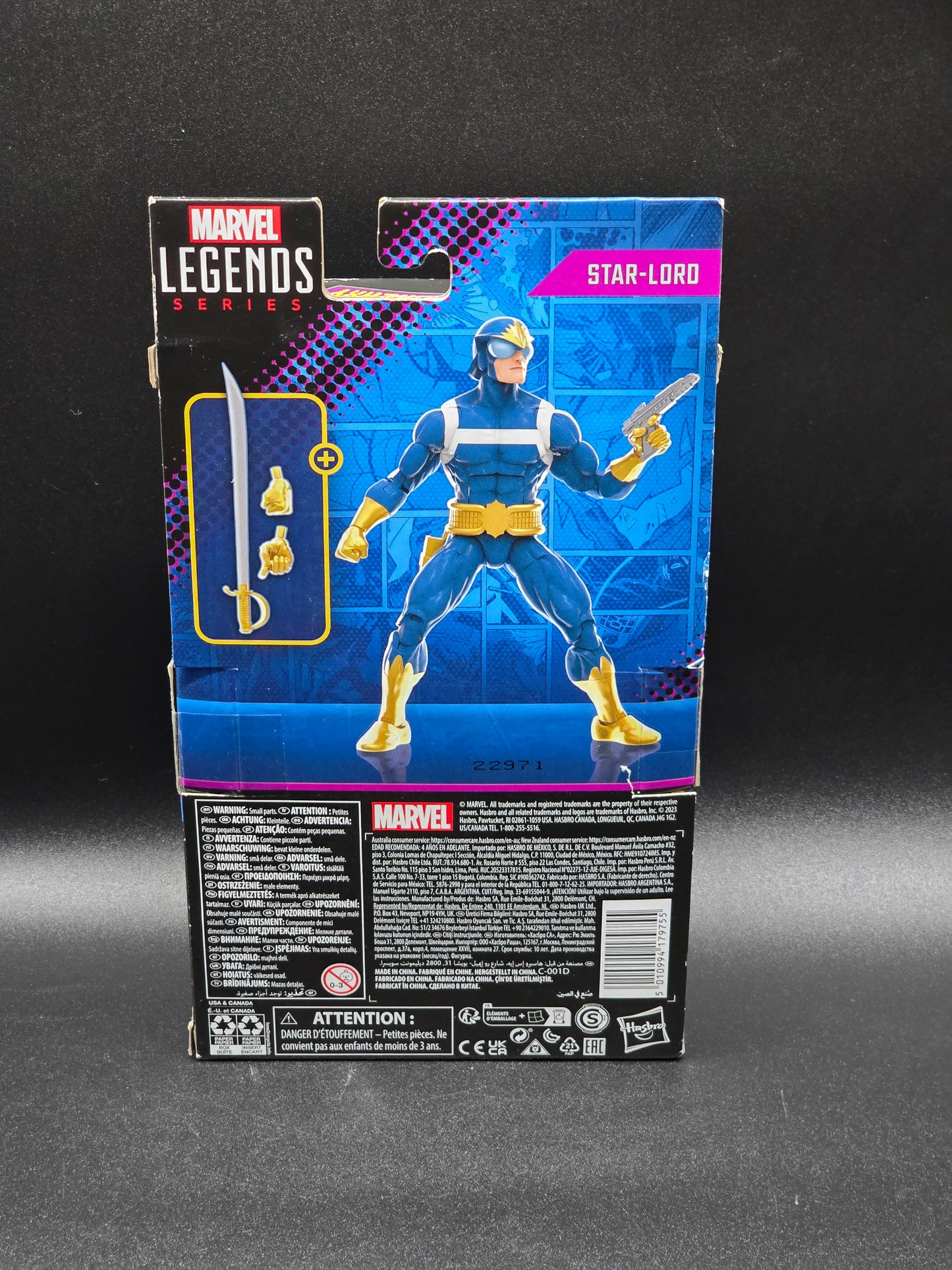 Star-Lord Marvel Legends 2023 GOTG classic