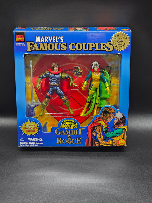 Marvel's Famous Couples Gambit and Rogue Age of Apocalypse Limited Edition 1997