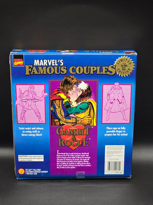 Marvel's Famous Couples Gambit and Rogue Age of Apocalypse Limited Edition 1997