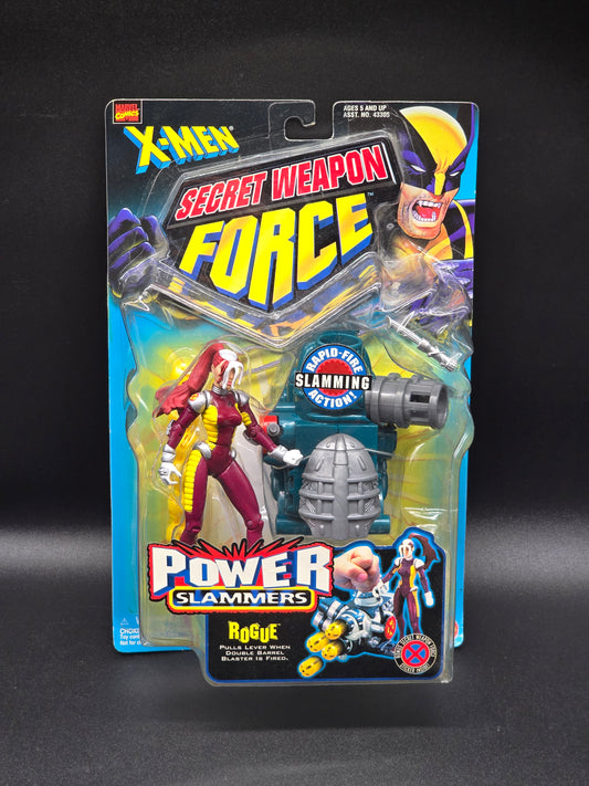 Rogue X-Men Secret Weapon Force Power Slammers Toybiz 1998