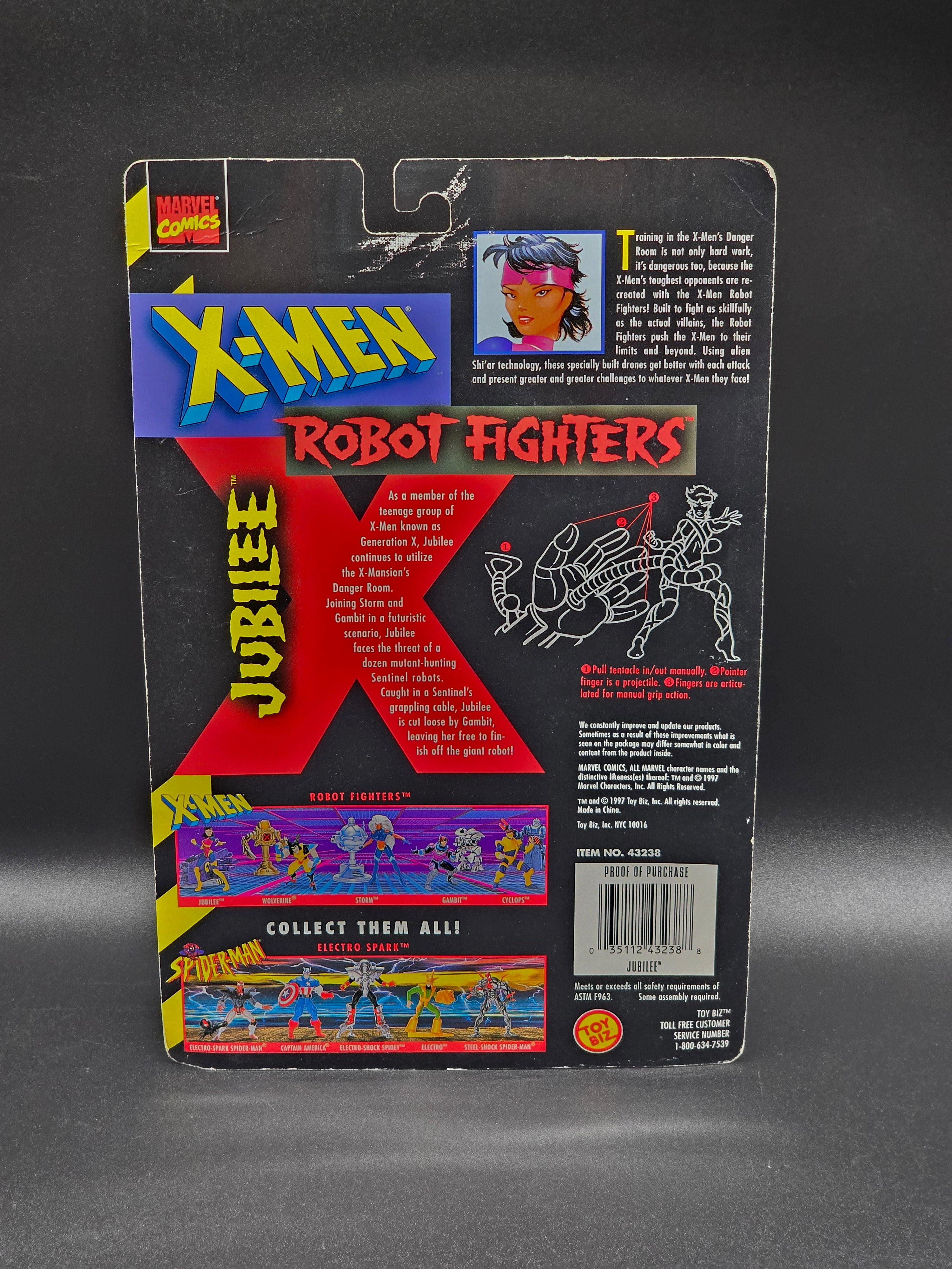 Jubilee X-Men Robot Fighters 1997 Toybiz – Uncanny Toys & More