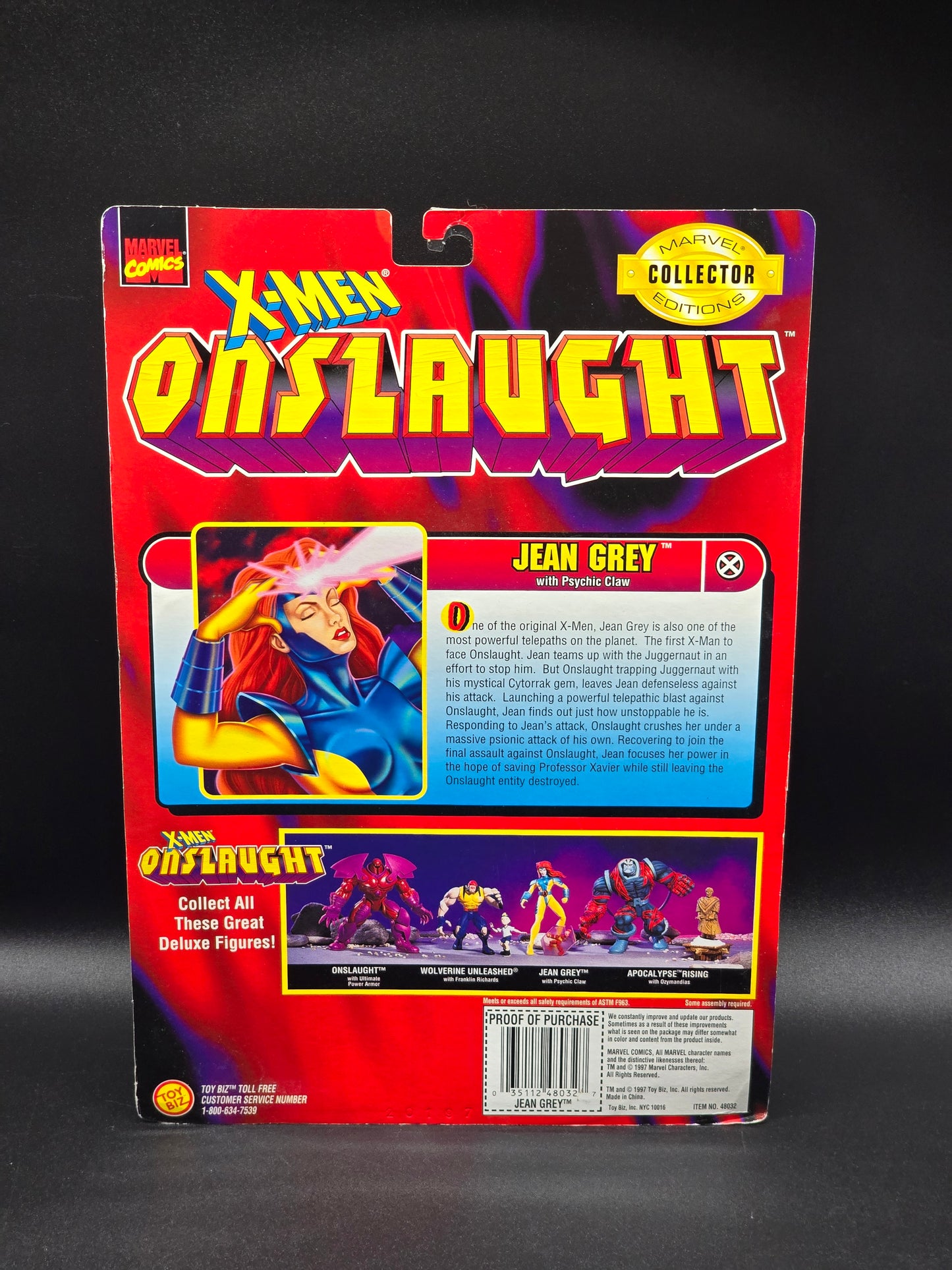 Jean Grey X-Men Onslaught collectors edition 1997