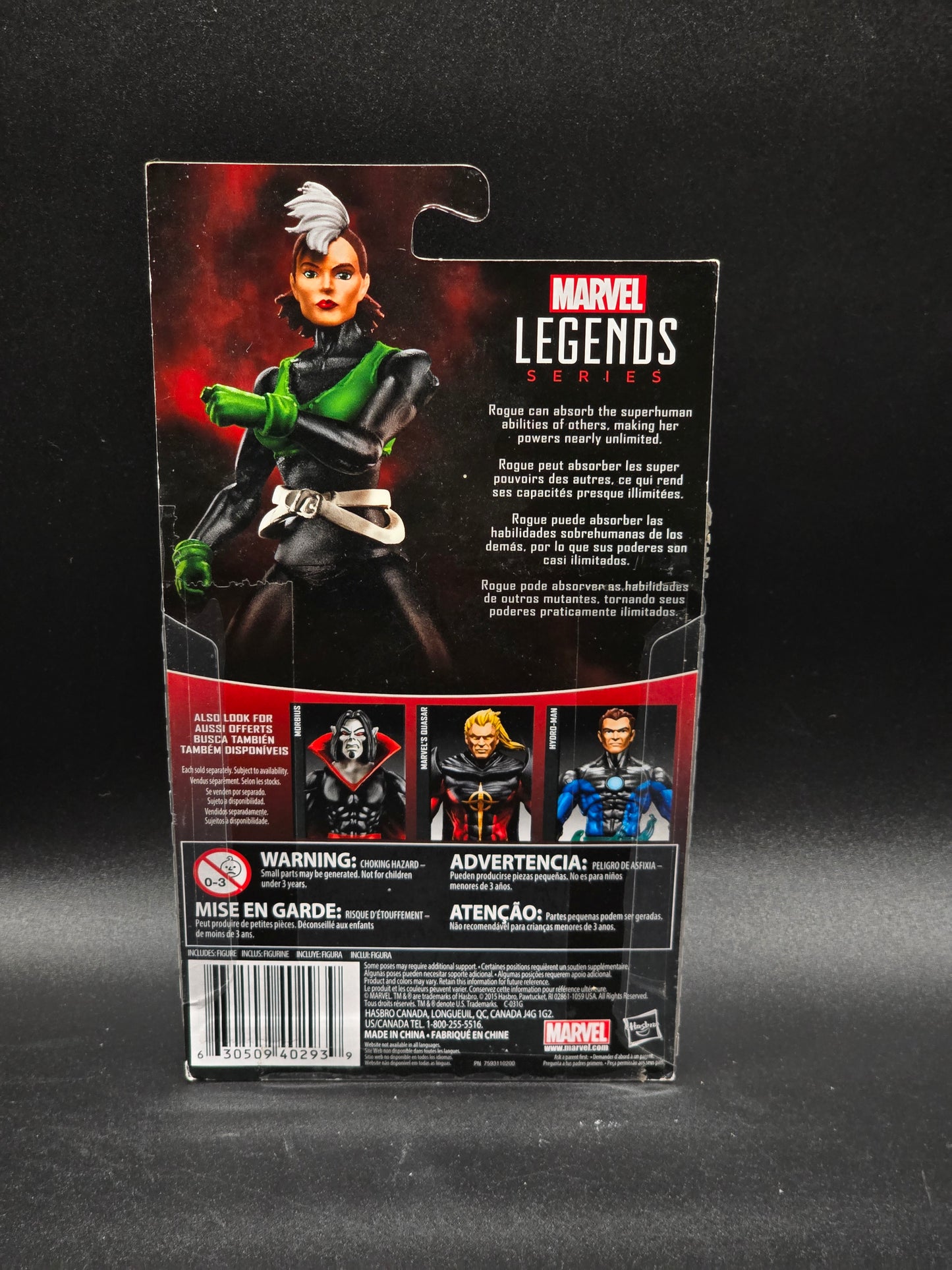 Rogue Marvel Legends 3.75 2015