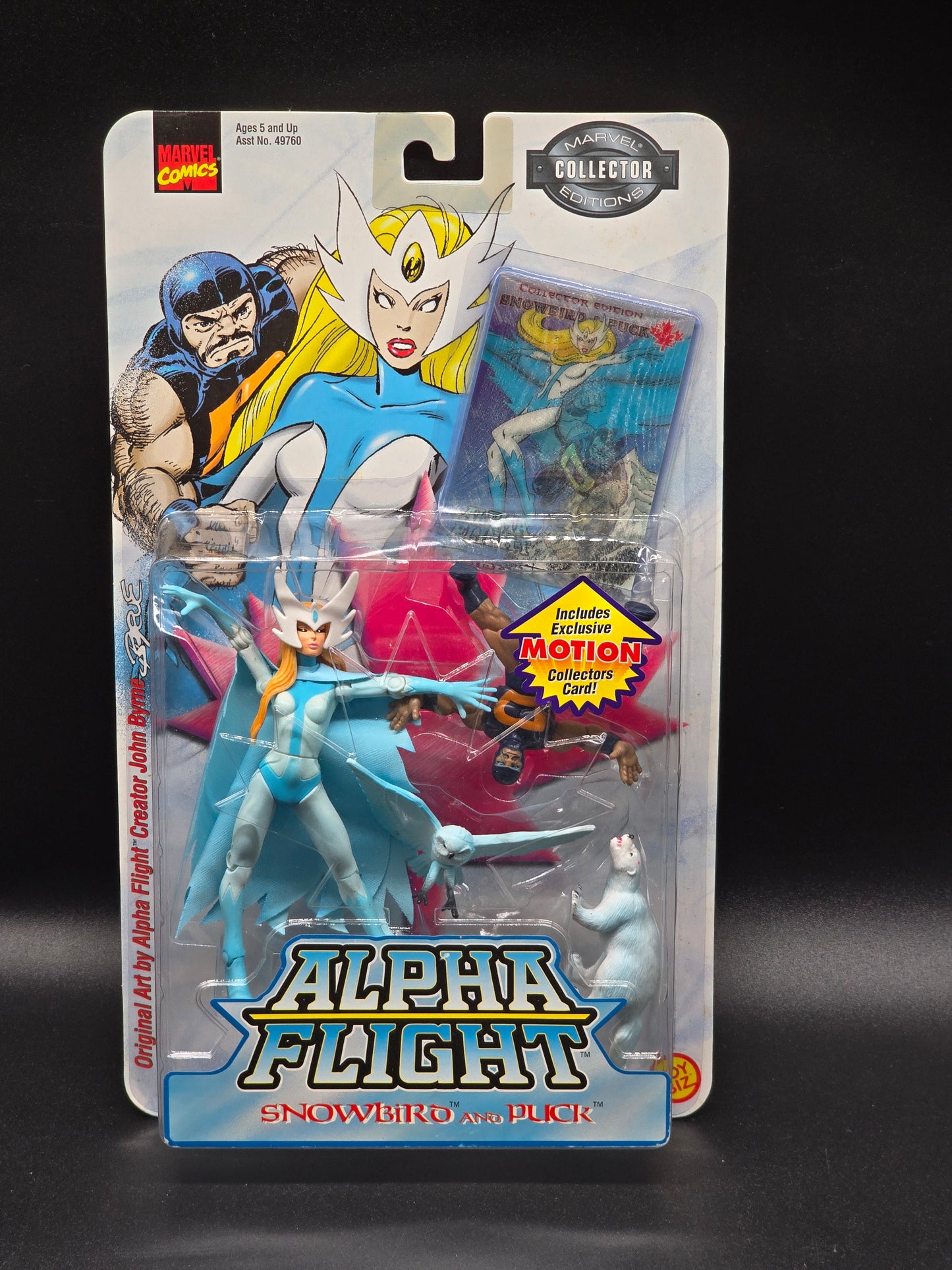 Snowbird and Puck Alpha Flight 1999 Toybiz Collector Ed