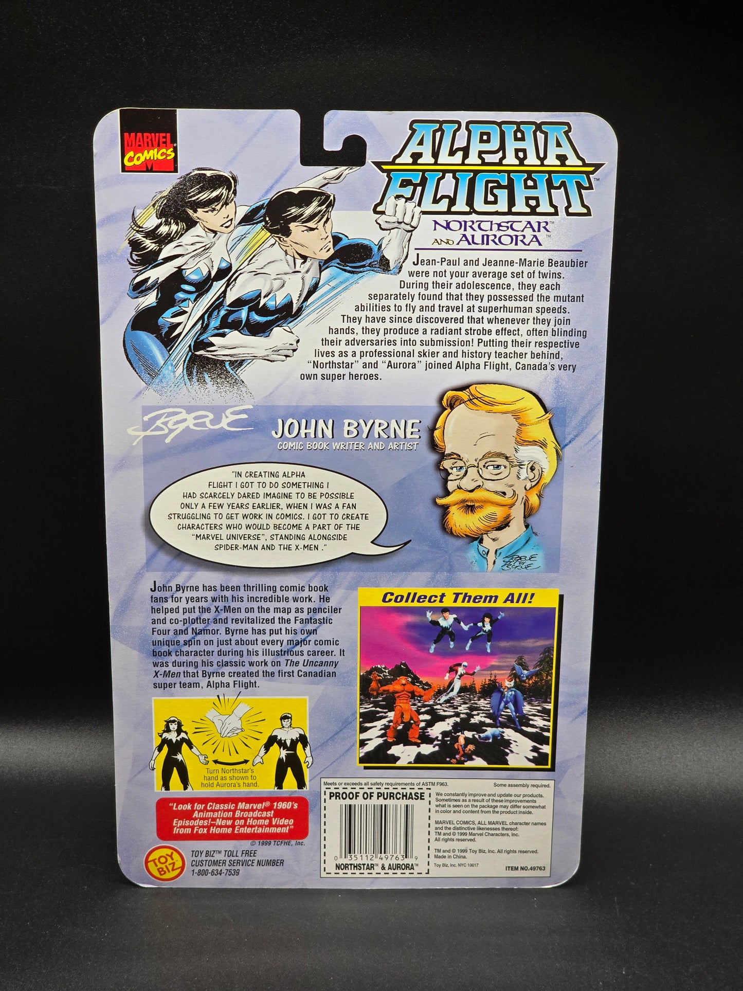 Northstar and Aurora Alpha Flight 1999 Toybiz Collector Ed