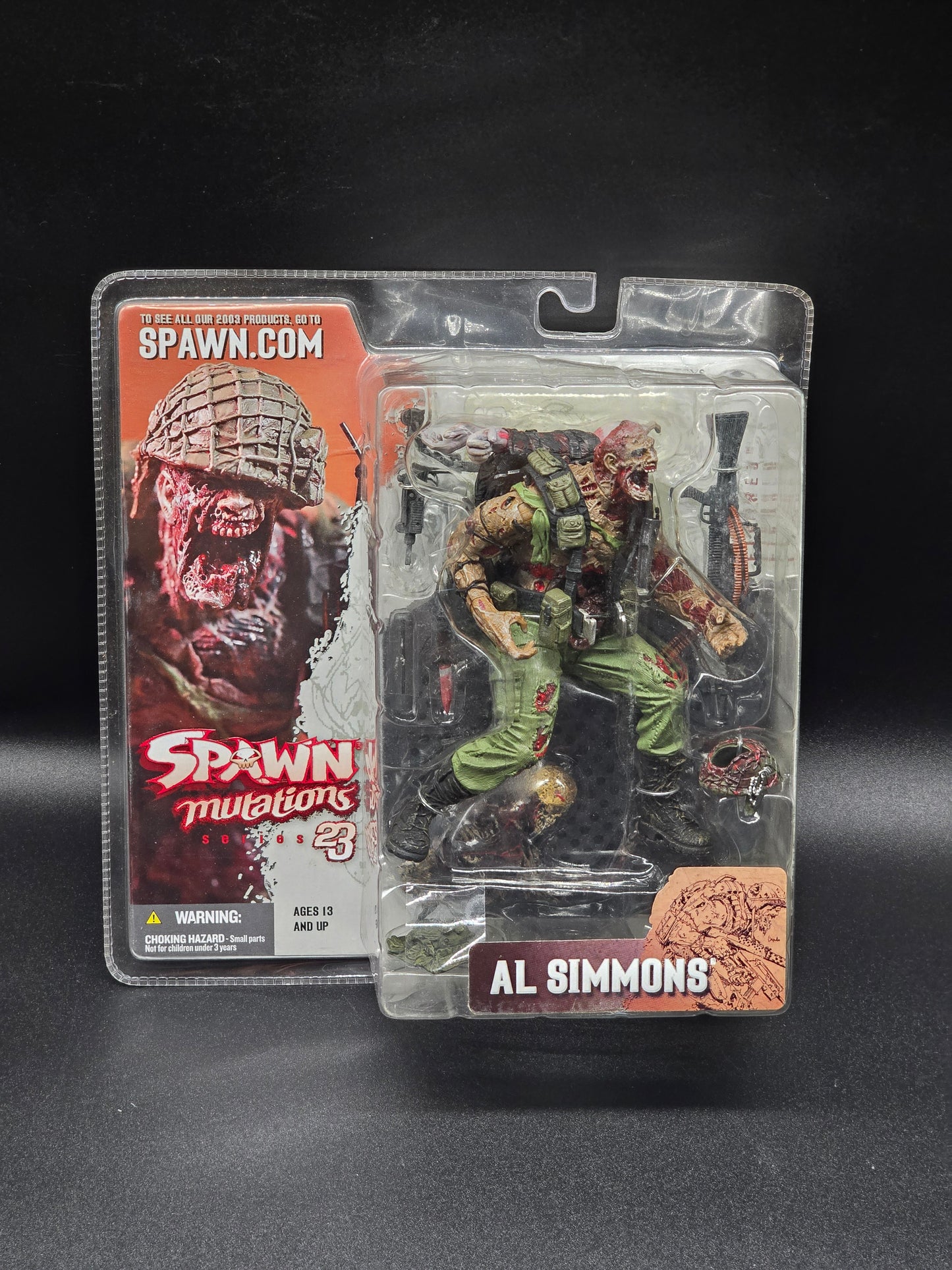 Al Simmons Spawn Mutations series 23 McFarlane 2003 – Uncanny Toys & More