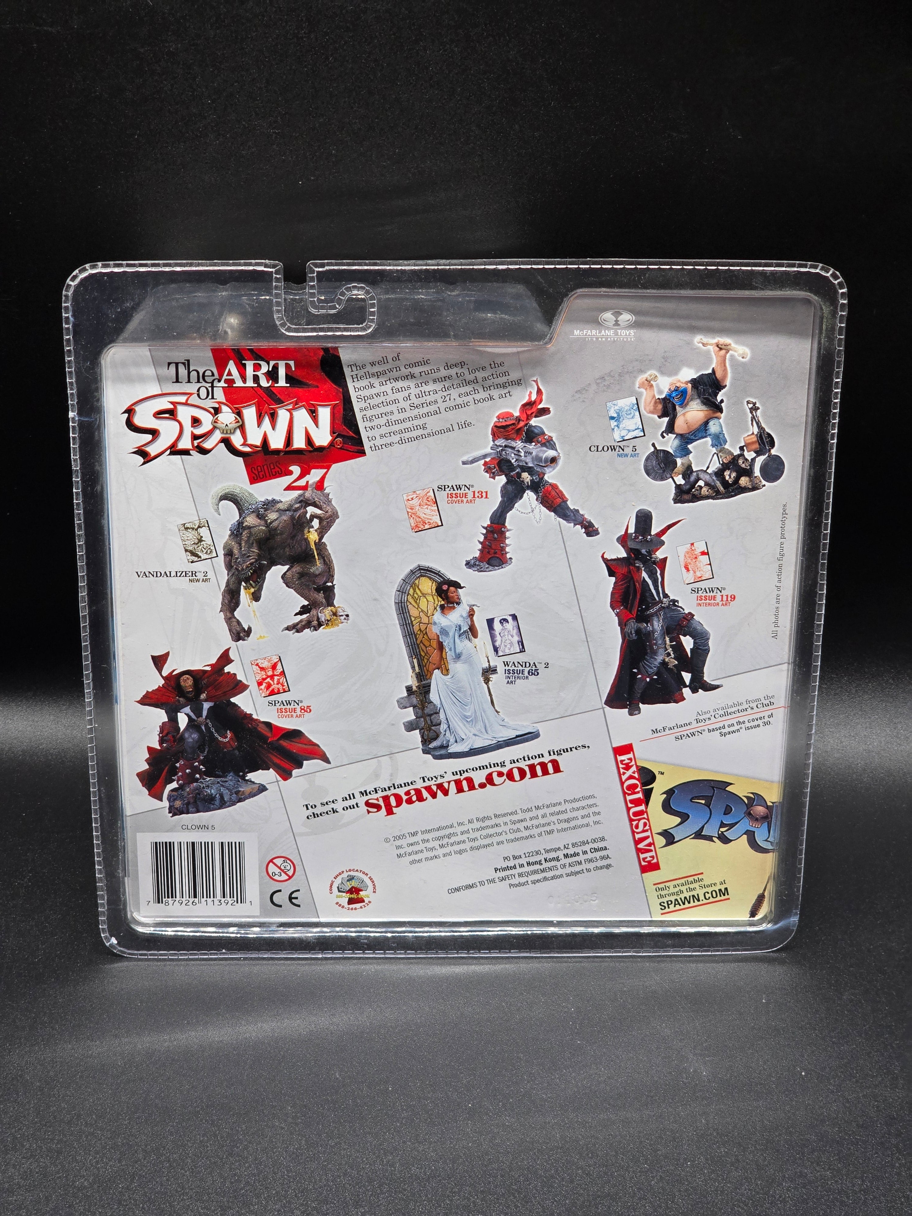 The ART of SPAWN CLOWN　コレクターズクラブ限定 スポーン mcfarlane-s-spawn---series-27-