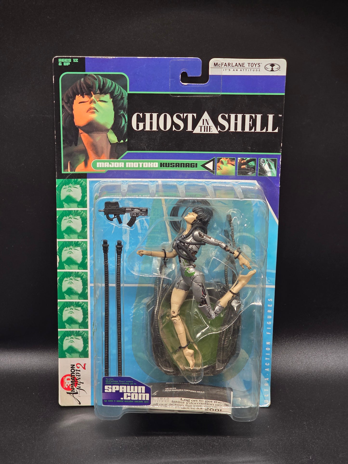 Major Motoko Kusanagi Ghost in the Shell 2001 McFarlane 3D Animation from Japan 2