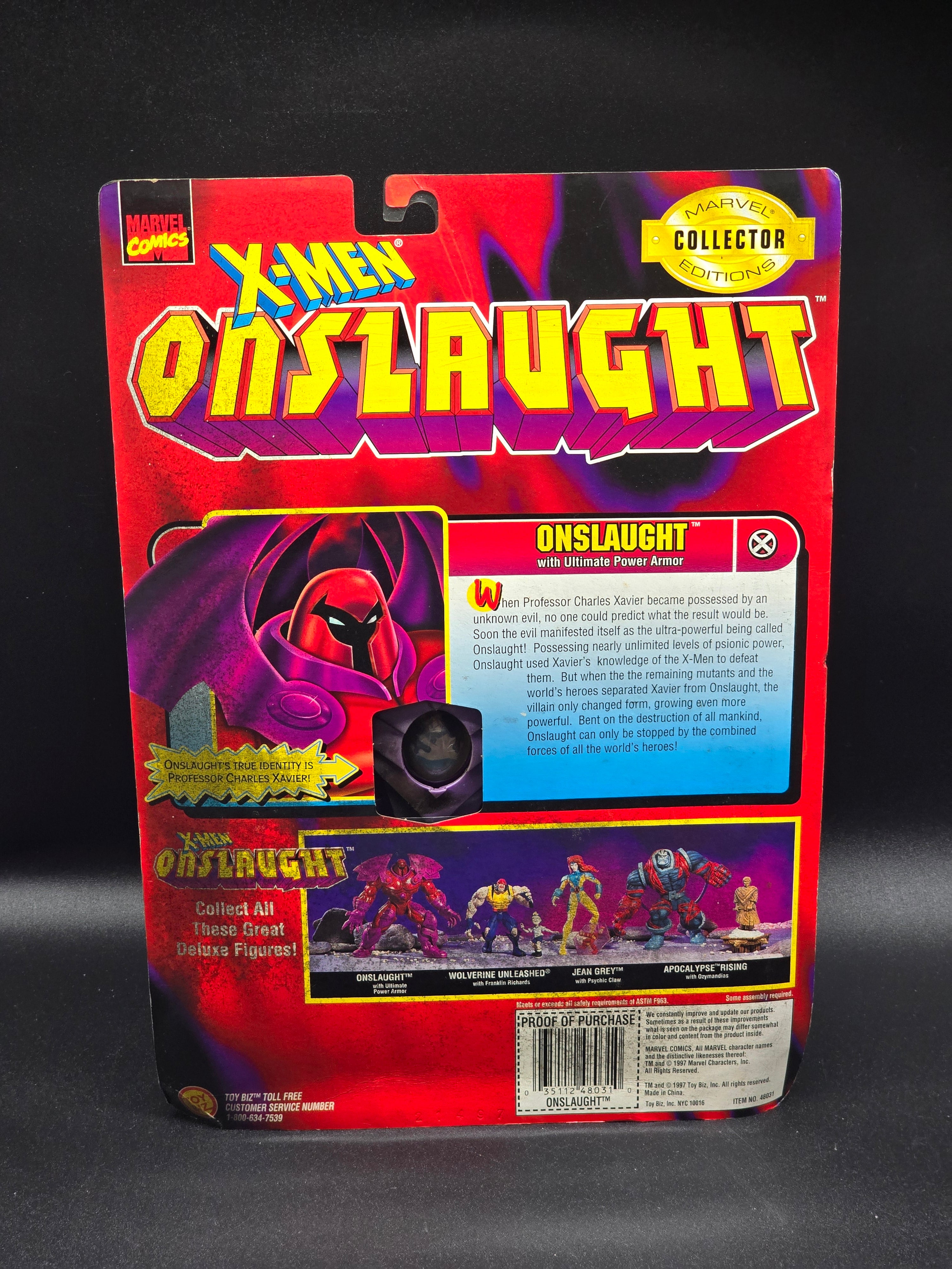 Onslaught X-Men Onslaught collectors edition 1997 – Uncanny Toys