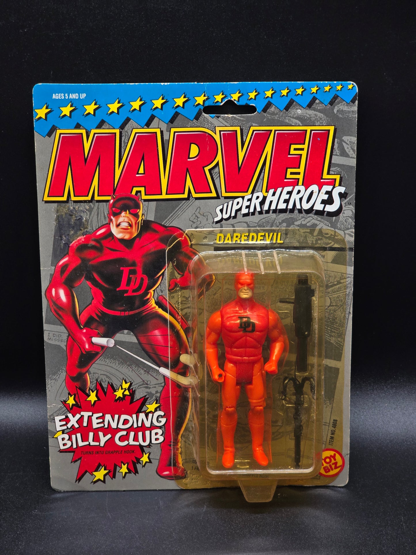 Daredevil Marvel Super Heroes 1990 Toybiz (open)