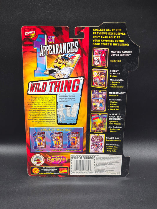 Wild Thing Marvel 1st Appearances Toybiz 1999 (exclusive)