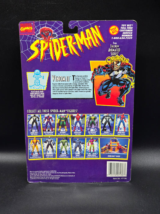 Venom II Spider-Man Animated series Toybiz 1995